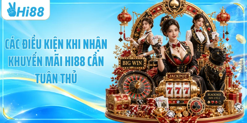 Các điều kiện khi nhận khuyến mãi Hi88 cần tuân thủ