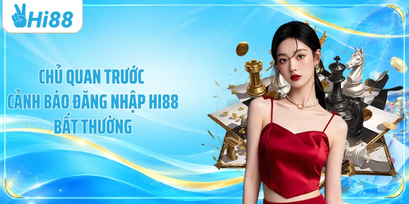 Chủ quan trước cảnh báo đăng nhập Hi88 bất thường