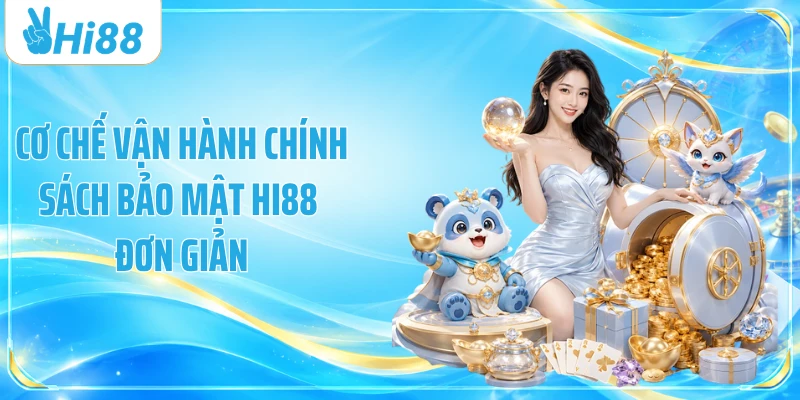Cơ chế vận hành chính sách bảo mật Hi88 đơn giản