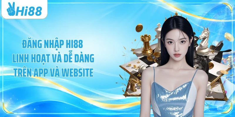 Đăng nhập Hi88 linh hoạt và dễ dàng trên App và website
