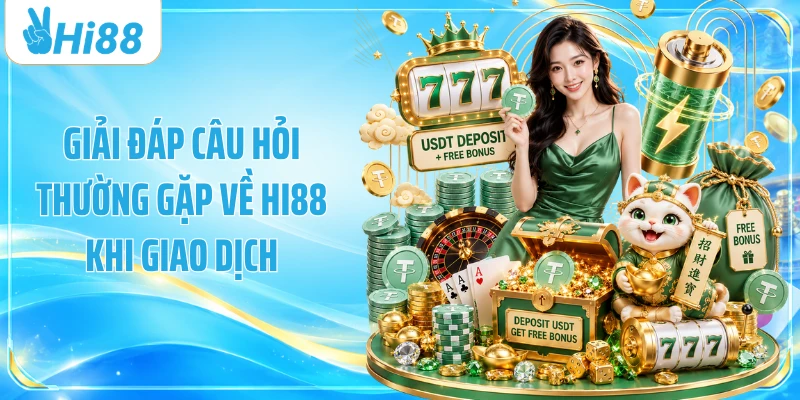 Giải đáp câu hỏi thường gặp về Hi88 khi giao dịch