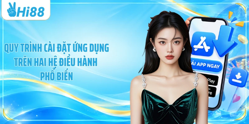 Quy trình cài đặt ứng dụng trên hai hệ điều hành phổ biến