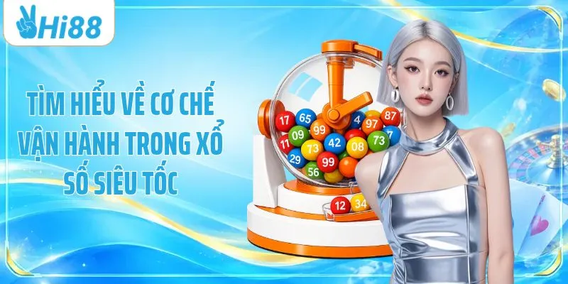 Tìm hiểu về cơ chế vận hành trong xổ số siêu tốc
